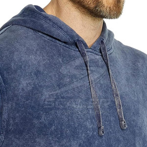 Sudaderas con Capucha de Poliéster/Algodón para Hombre, Personalizables en Color y Talla, Estilo Vintage con Lavado Ácido, Corte Regular, Cómodas para Invierno - Product Image 5