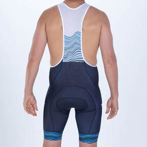 Cuissard de cyclisme rembourré respirant haute performance pour hommes, idéal pour les courses et l'entraînement sur route longue distance - Product Image 2