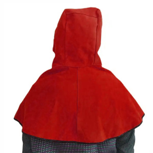 JNM SAFETY JNM-331 Equipo de Protección Personal, Capucha de Soldadura de Cuero Vacuno Resistente al Fuego, Seguridad Industrial para Soldadores - Product Image 5
