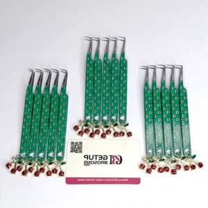 แหนบติดขนตา Cherry Charm90 องศา ปลายเคลือบกระดาษสี ตัดแต่งได้แม่นยำ น้ำหนักเบา ทนทาน ป้องกันแม่เหล็ก ปลายเรียบ - Product Image 4
