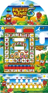 Machine de jeu d'arcade d'intérieur en acrylique Original Taiwan Manufa YONGDA Fruit King 3/3S, modèle FRUIT KING 3, pour parc d'attractions commercial - Product Image 5