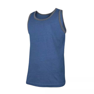 Custom Logo Sports Cotton <b>Boys</b> Muscle Singlet Sleeveless Vest Gym Men's Tank Top Bodybuilding Fitness Running Tank Tops - Product Image 6