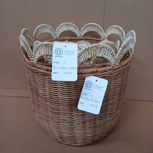 8. Juego de Cestas de Almacenamiento de Ratán Premium, Amplias y Duraderas, Tejidas a Mano, con Asas, para un Almacenamiento Natural y Acogedor en el Hogar - Product Image 2