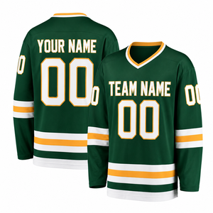 College ijshockey shirt teamlogo vochtregulerend wedstrijd training training custom top trending ijshockey shirt - Product Image 2