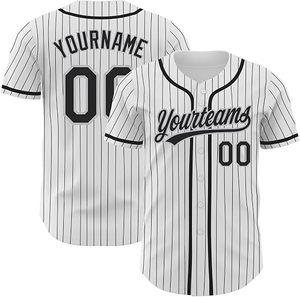Maillots de baseball personnalisés en gros, maillots d'équipe sublimés, vêtements de sport 100% polyester, unisexe, grandes tailles, en vrac - Product Image 4