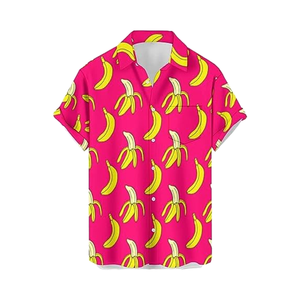 Camisa Casual de Hombre Ecosunny con Botones, Estampado Moderno para Verano, 100% Poliéster, para Halloween, Acción de Gracias, Navidad - Product Image 6