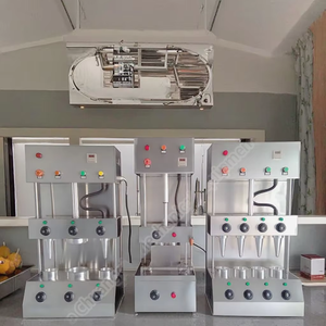 Glass Display Cabinets Cone Make Machine Pizza Cone Moulding <b>Maker</b> Machine - Product Image 3