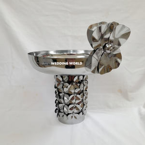 ชามช็อกโกแลตโลหะทรงกลม ดีไซน์ดั้งเดิม ทำด้วยมือ ชามขนมหวานสุดคลาสสิก สวยหรู ทันสมัย ชามช็อกโกแลตแบบใหม่ - Product Image 3