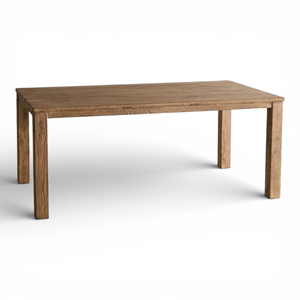 Conjunto de Comedor para Seis Personas con Madera Maciza de Teca, Rectangular y de Estilo Minimalista para Muebles de Hotel o Villa - Product Image 4