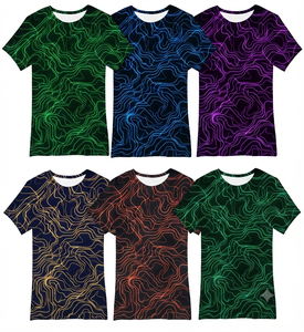 T-shirt décontracté d'été pour homme, coupe classique, manches courtes, 100% coton, respirant, séchage rapide, impression par sublimation tendance de qualité supérieure - Product Image 5