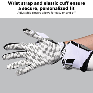 New Best Quality American Football <b>Gloves</b> for <b>Men</b> and Customized Logo Quick Dry American Football <b>Gloves</b> - Product Image 3