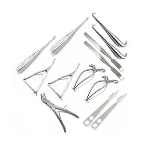 Kit de Instrumentos Ortopédicos de Acero Inoxidable Alemán, 10 Piezas, Certificado CE, Reutilizable, para Uso Médico Hospitalario, para Fragmentos Grandes y Pequeños, Quirúrgico - Product Image 3
