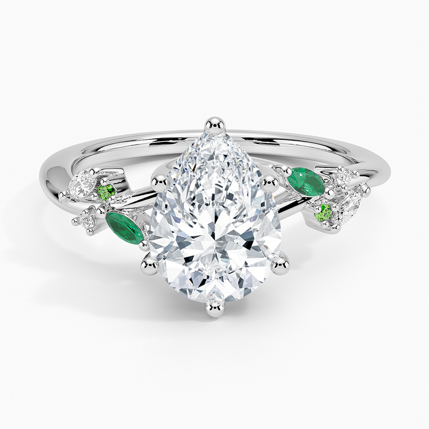 White Gold Plated