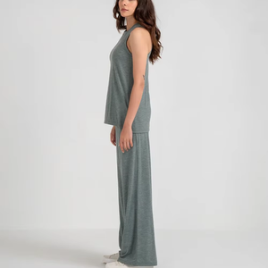 <b>Women</b> <b>Sleeveless</b> Racerback Tank Top Slim Fit Stretch Breathable Activewear <b>Shirt</b> for Gym Yoga Fitness Supplier - Product Image 2