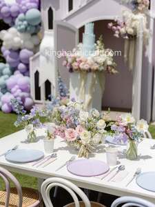 Asientos Infantiles de Ratán Hechos a Mano de Lujo para Alquiler en Fiestas de Cumpleaños, Decoración para Eventos Infantiles, Venta al Por Mayor - Product Image 1