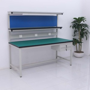 Table de travail sur mesure en profilé d'aluminium industriel pour salle blanche, ligne d'assemblage, tolérance 3%, OEM/ODM JS-80012 Zhejiang 8-14 - Product Image 1