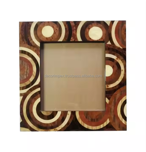 Cadre photo en bois fait à la main Décoration murale élégante avec un design naturel Cadres en bois uniques et créatifs - Product Image 3