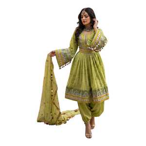 Somos el proveedor profesional de vestidos afganos para mujer a precio de mayoreo y con MOQ bajo. Vestidos hechos a mano 2026. - Product Image 1