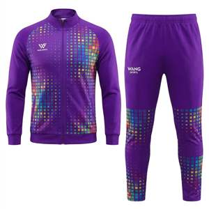 Nuevo Chándal de Fútbol Personalizado con Estampado, Ropa Deportiva para Hombre, Adulto, Transpirable, Ligero, para Entrenamiento de Equipos de Fútbol - Product Image 1