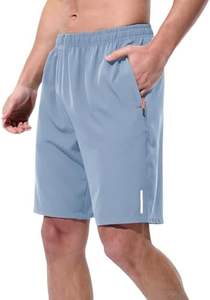 Pantalones Cortos Deportivos para Hombre, de Secado Rápido, para Gimnasio, Baloncesto, 7"/9", Ligeros, Impermeables, Transpirables, con Cordón Ajustable - Product Image 2