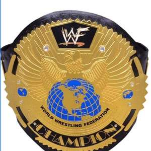 la célèbre ceinture de champion de l'ère Attitude de la WWF, également connue sous le nom de la "ceinture Big Eagle" - Product Image 6