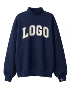 Sudadera Oversize de Cuello Alto para Mujer, Estilo Informal, Ajuste Cómodo y Relajado, Ropa Casual Premium, Proveedor Mayorista - Product Image 1