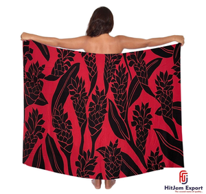 Custom Lavalava Hawaiian Printed Sarong Samoa Savaii Salelologa Upolu Apia Customized Manufacturing Service Provider - Product Image 4