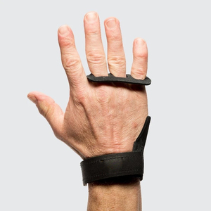 2026 Latest High Quality Gymnastics Grips 3 Hole Hand Grips Gymnastics Guard Palm Protectors Pull up <b>Bar</b> <b>Weight</b> Lifting - Product Image 4