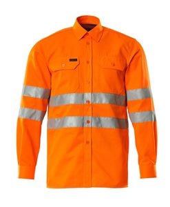 Camisa de Trabajo de Algodón para Hombre, Uniforme de Construcción Transpirable y Resistente, Ropa de Seguridad - Product Image 4
