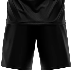 Black Black <b>Old</b> Gold Red Soccer Uniform for Men Sublimation Football Jersey and <b>Shorts</b> Set Breathable Team Training Match Wear - Product Image 6