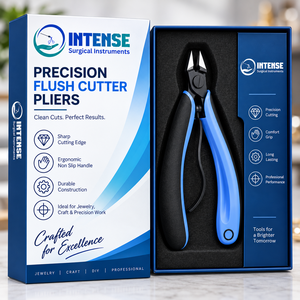 Professional Precision <b>Flush</b> <b>Cutter</b> Pliers Ergonomic Non Slip Handle Jewelry Making Wire Cutting Tool - Product Image 6