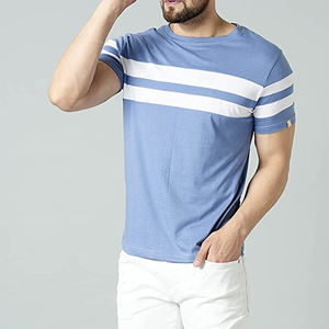 T-shirt Homme Coton Manches Courtes Coupe Classique Imprimé Personnalisé Écologique Qualité Supérieure Le Plus Populaire 2026 - Product Image 4