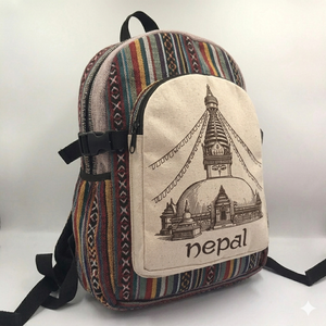 Mochila Ecológica para Portátil de 16L, Hecha a Mano con 100% Cáñamo, Ligera, Suministro al por Mayor, Marca Privada, Lista para Exportación, Fábrica de Alto Volumen - Product Image 3