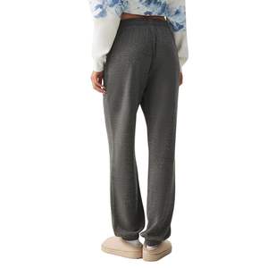 Pantalones Deportivos de Cintura Alta para Mujer, Corte Holgado, Casuales, para Descansar, con Logotipo Personalizado, OEM, Venta al Por Mayor - Product Image 2