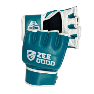 Gants de boxe en cuir PU confortables et imperméables, imprimés pour la compétition MMA et l'entraînement en salle de sport - Product Image 3