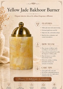 Resin Incense Burner <b>with</b> Brass Lid Aromatherapy <b>Diffuser</b> for Home Decor Premium resin Incense <b>Stick</b> Burner <b>with</b> Travel Pouch - Product Image 6