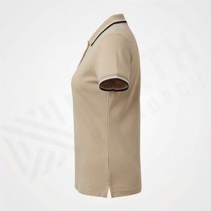 Camiseta Polo de Algodón para Mujer, Personalizable, de Alta Calidad, a la Moda, en Venta - Product Image 3