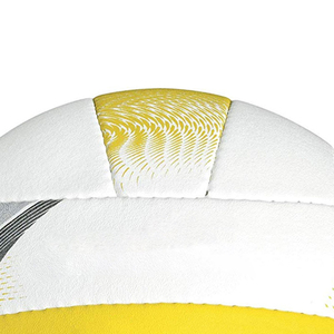 Ballon de volley-ball de plage haute visibilité aux couleurs néon vives, ballon de volley-ball blanc personnalisé avec signature, ballon souvenir personnalisé - Product Image 2