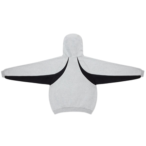 Custom <b>Men</b>’s 100% Cotton French Terry Hoodie Garment Dyed Casual Embroidered <b>Pullover</b> - Product Image 5