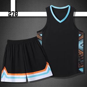 Maillot de basket-ball personnalisé en gros pour hommes, uniforme de sport à séchage rapide, taille plus, tenue d'entraînement de basket-ball avec logo personnalisé - Product Image 5