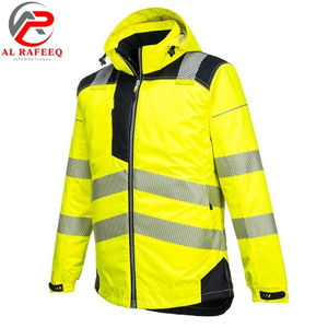 Chaqueta Softshell de Alta Visibilidad 2026, Impermeable, de Poliéster, Ropa de Trabajo de Seguridad con Logotipo Personalizable, Corte Ajustado 2026 - Product Image 3
