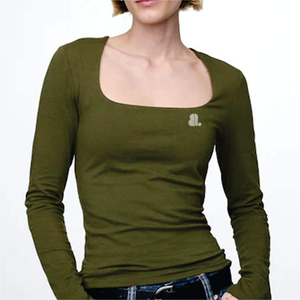 Camiseta Casual de Verano con Cuello Redondo para Mujer, 100% Algodón Orgánico, Logotipo Transpirable, Ecológica - Product Image 3