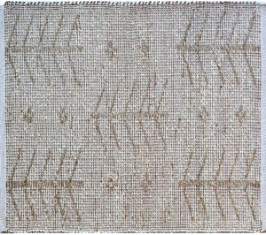 Hand Woven Bohemian Style Chevron Pattern <b>Sea</b> <b>Grass</b> Cotton <b>Rugs</b>-Stain Resistant & Pet Friendly - Product Image 1