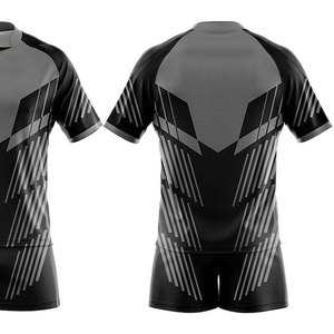 เสื้อรักบี้แบบสั่งทำพิเศษ คุณภาพสูง ดีไซน์ใหม่ สำหรับทีมกีฬาสโมสร แห้งเร็ว พิมพ์ลายแบบซับลิเมชั่น - Product Image 6