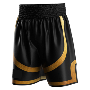 Pantalones Cortos de Boxeo para Hombre de Alta Calidad para Noche de Combate - 100% Poliéster, Ligeros, Transpirables, de Secado Rápido, Duraderos, Diseño Personalizable - Product Image 1