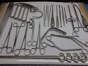 Kit d'instruments chirurgicaux de qualité supérieure en acier inoxydable, comprenant des pinces à maintenir les os et des curettes, pour la chirurgie orthopédique, par Dentavex - Product Image 5
