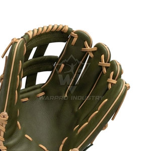 Gants de baseball athlétiques en cuir de qualité supérieure, confortables et flexibles, pour l'entraînement et les matchs en extérieur. - Product Image 6