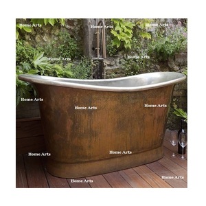 Bañera de Cobre de Calidad Exclusiva, Diseño Maravilloso, Tamaño y Forma Personalizados, Bañera para Proveedores Mayoristas - Product Image 1