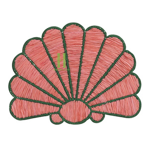 Hot Products Bohemian Style Round Seagrass Woven Eco-Friendly Placemats 35cm Diameter for Dining <b>Table</b> Christmas Decor OEM - Product Image 4