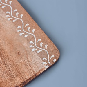 Planche à découper carrée avec poignée et motif imprimé pour la cuisine des restaurants et des hôtels - Product Image 4